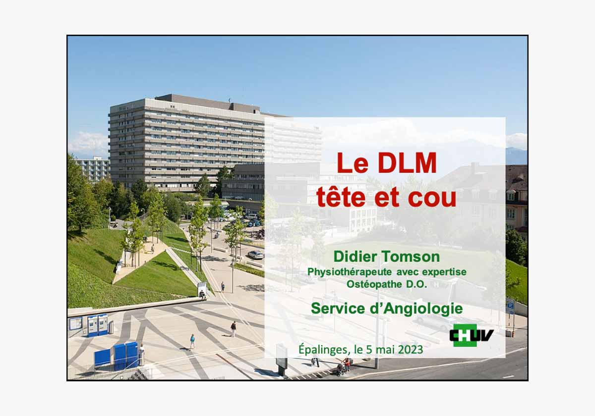 On ne peut pas drainer un oedème que l’on ne comprend pas
